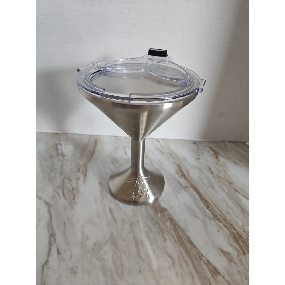 Orca Coolers Wine Martini Glass Chasertini Stainless Steel 8oz Insulated